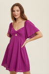 MEANT TO BE DRESS MAGENTA