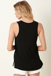SOFT GLIMPSES BAMBOO TANK BLACK