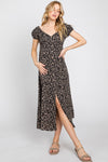 LOOK AROUND MIDI DRESS