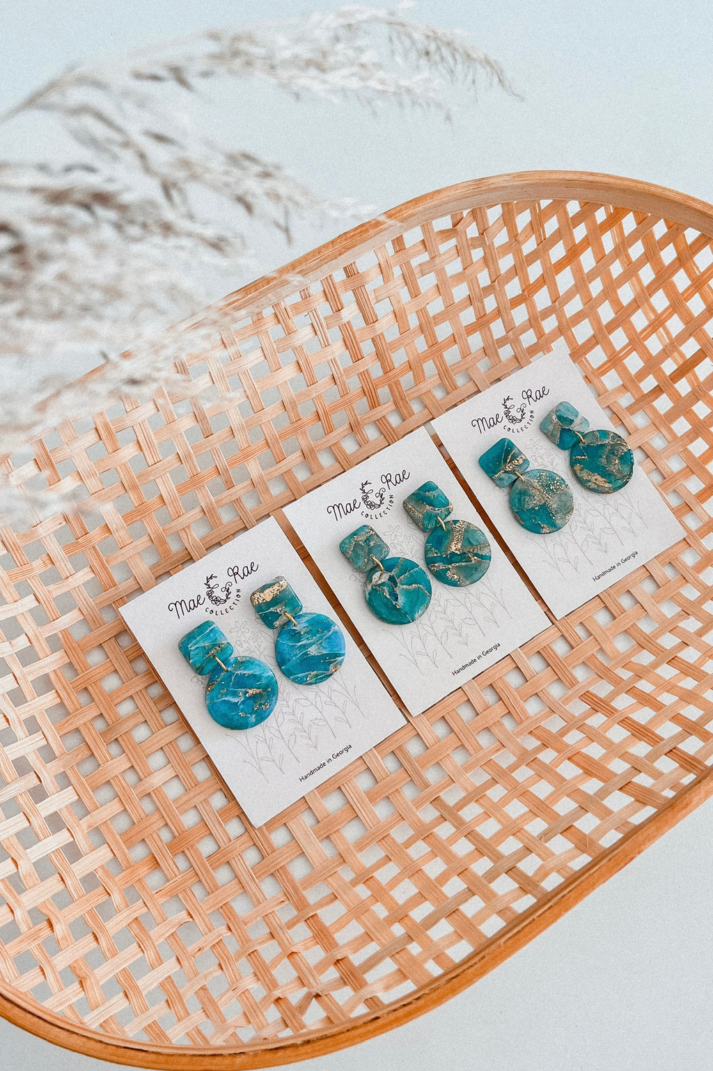 OCEAN DANGLE EARRINGS