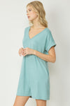 WEEKDAY GETAWAY DRESS SAGE