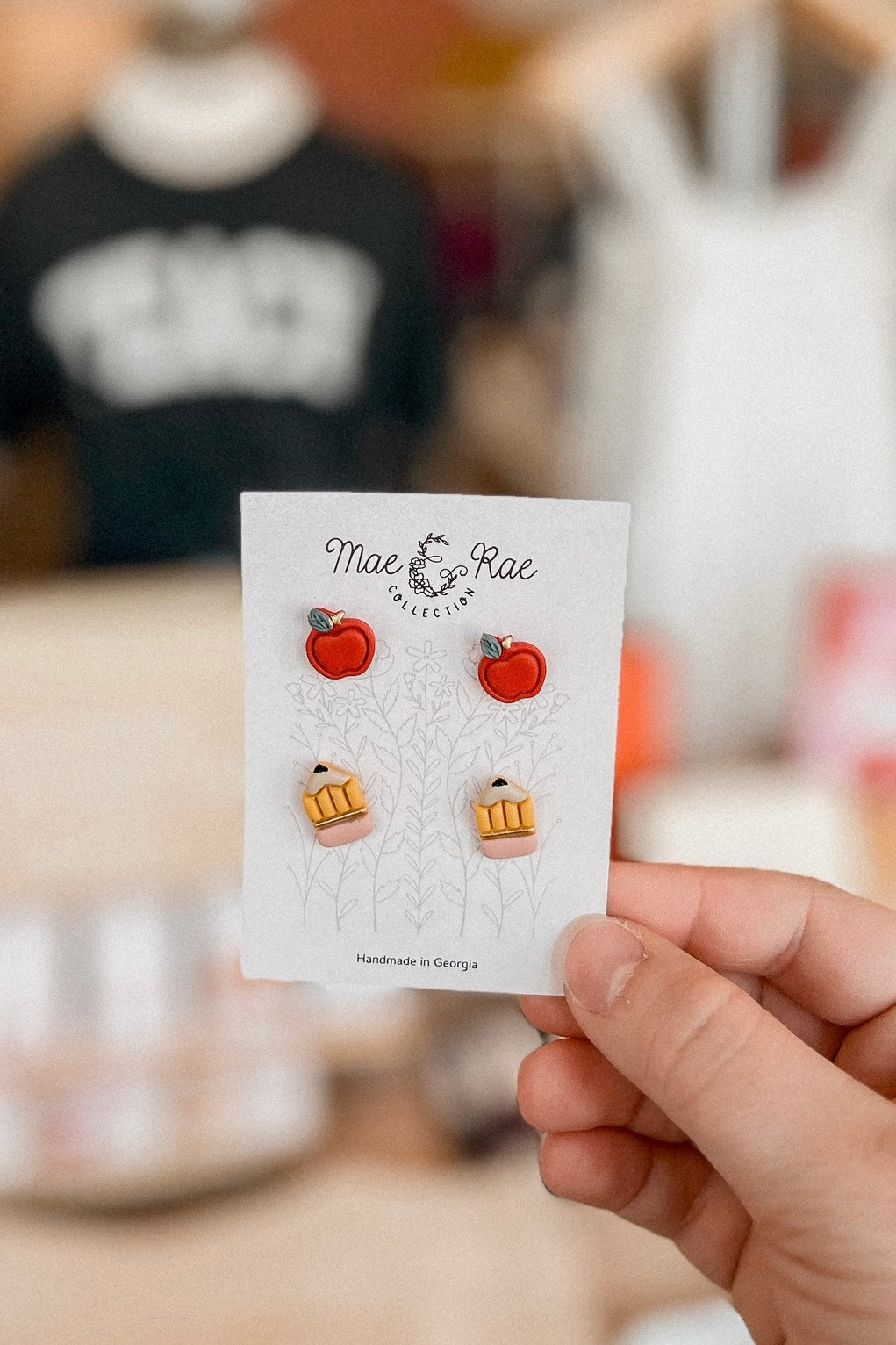 PENCIL & APPLE STUD PACK