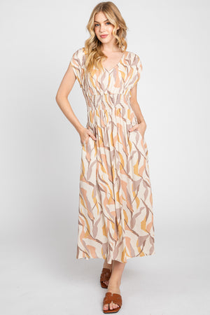 JUST OUT OF REACH MIDI DRESS