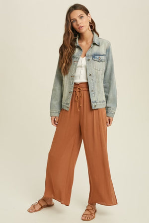 ROCKING STEADY DENIM JEAN JACKET L. DENIM