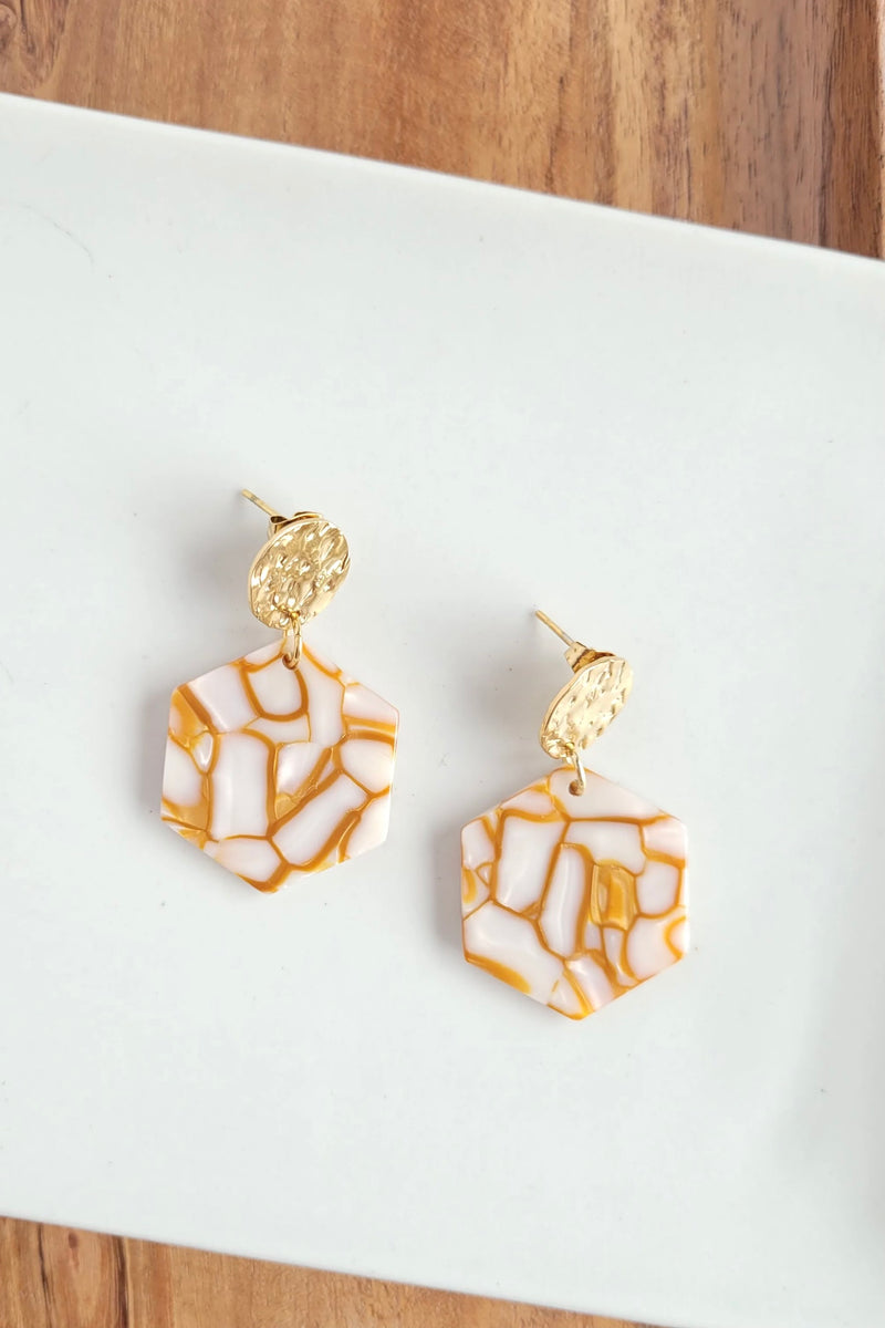 ROXY EARRINGS PUMPKIN SPICE