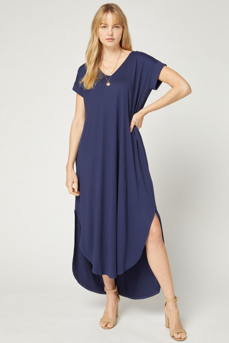WEEKEND GETAWAY MAXI DRESS NAVY