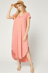 WEEKEND GETAWAY MAXI DRESS DUSTY ROSE