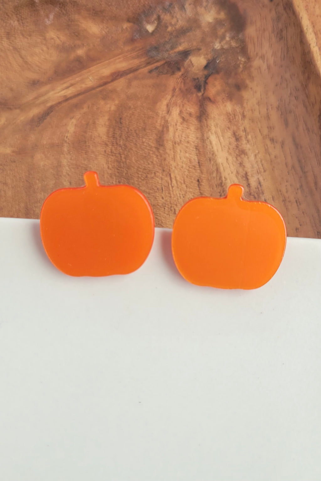 PUMPKIN STUDS HALLOWEEN EARRINGS