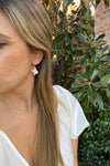 TEXAS DANGLE EARRINGS SPECKLED BIRCH