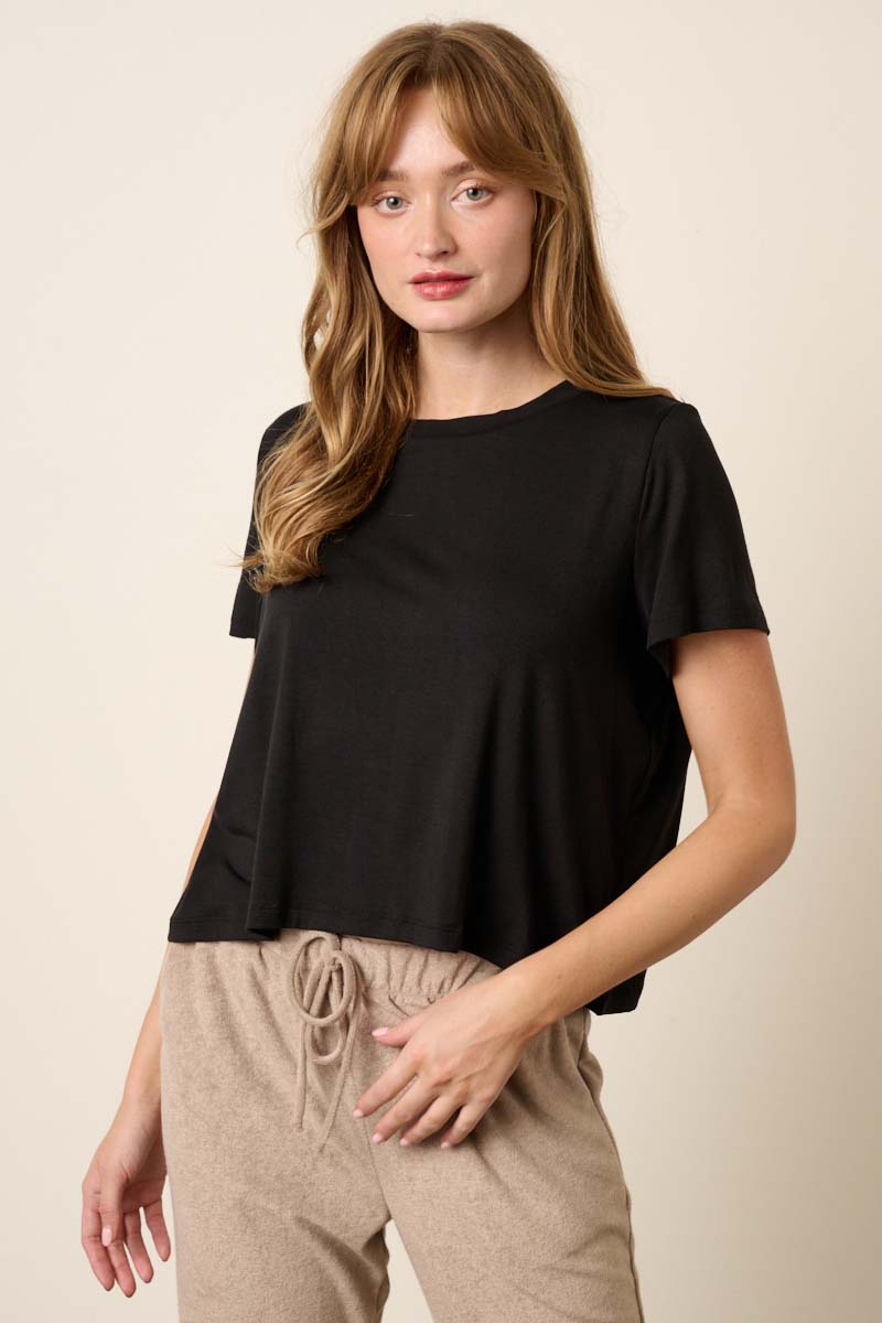 ALL I WANNA DO BAMBOO TOP BLACK
