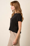 ALL I WANNA DO BAMBOO TOP BLACK