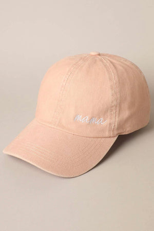 MAMA CAP DUSTY PINK