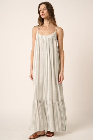 FLOWERS AND FUN MAXI DRESS