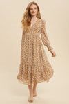 YOU'RE MY SUNFLOWER MIDI DRESS