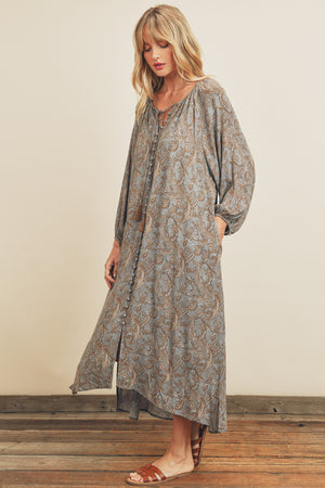 DATE AT TWILIGHT MIDI DRESS