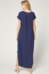 WEEKEND GETAWAY MAXI DRESS NAVY