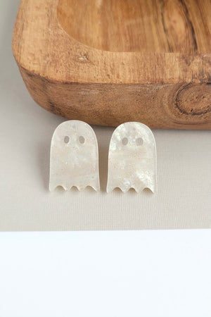 GHOST STUDS HALLOWEEN EARRINGS