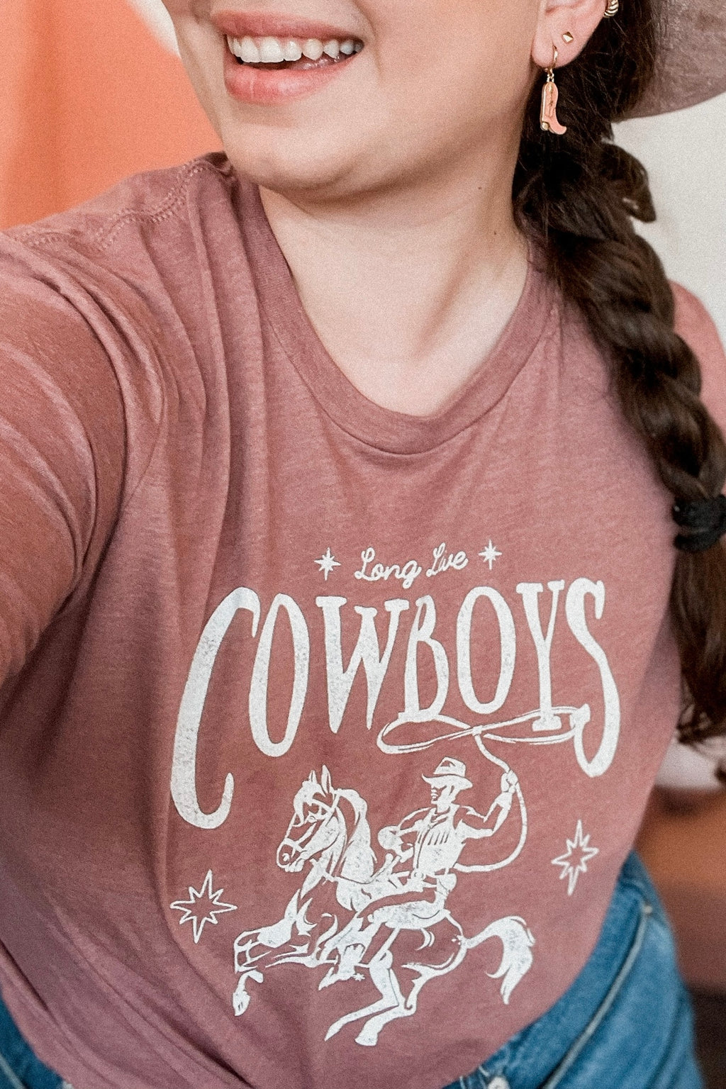 LONG LIVE COWBOYS GRAPHIC TEE