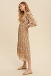 YOU'RE MY SUNFLOWER MIDI DRESS