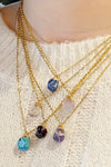 MEDITATION STONE NECKLACE TURQUOISE