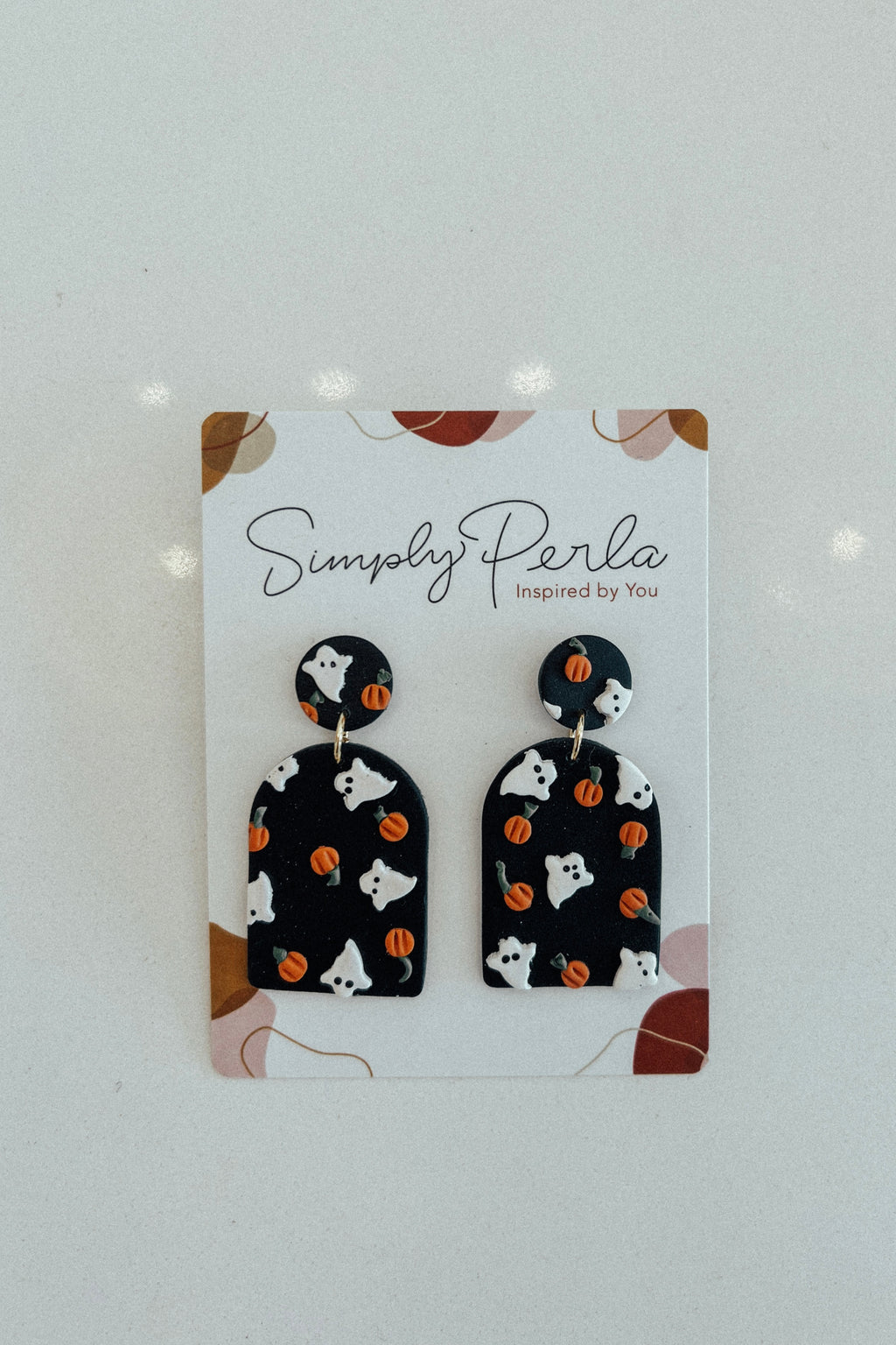 HALLOWEEN ARCH DANGLE EARRINGS