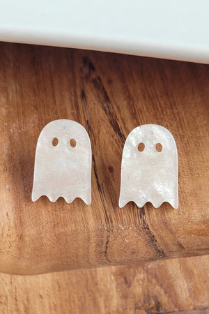 GHOST STUDS HALLOWEEN EARRINGS
