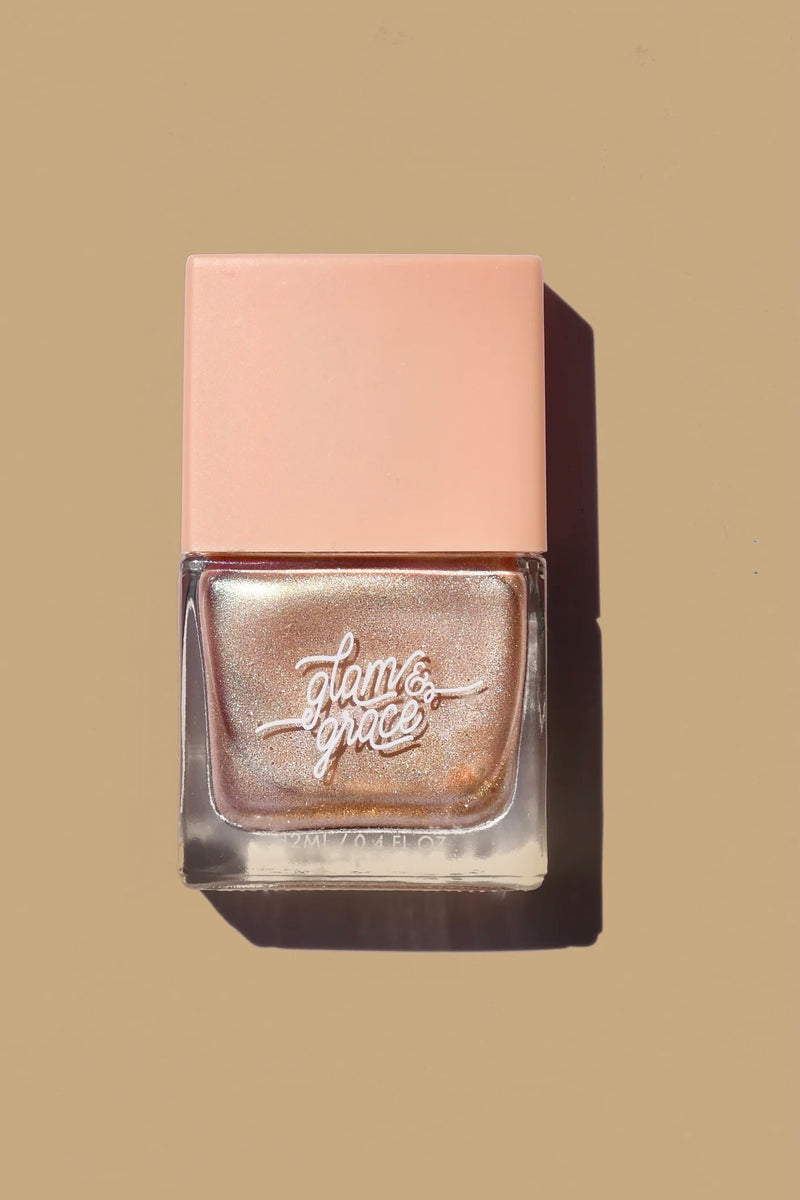 GLAM & GRACE NAIL POLISH MOON GLOW