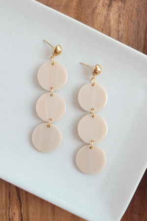 ELLE EARRINGS LINEN