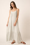 FLOWERS AND FUN MAXI DRESS