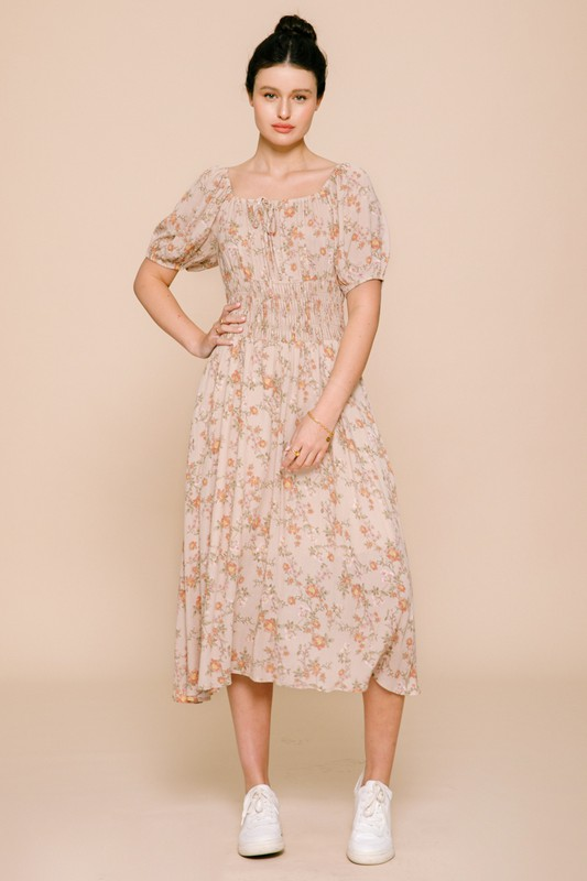 BUT HERE I AM NEXT TO YOU MIDI DRESS